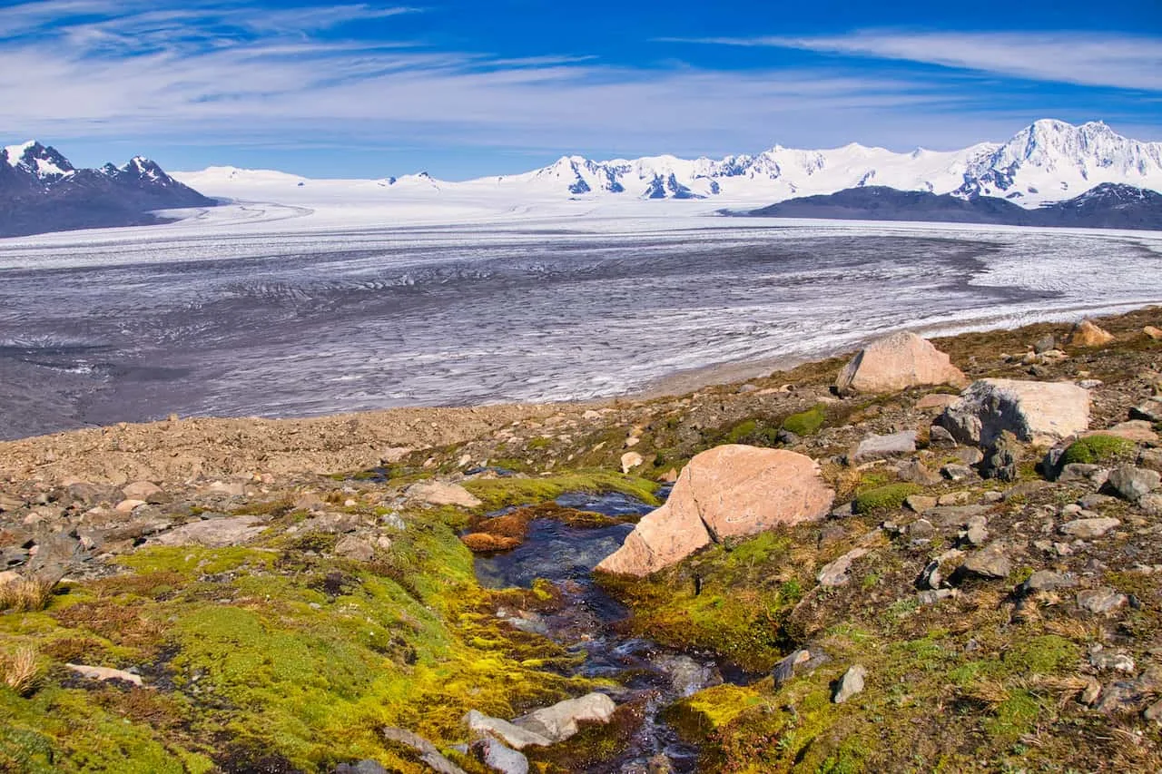 Viedma Glacier River