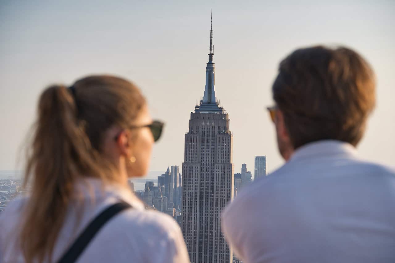 Empire State Building Couple