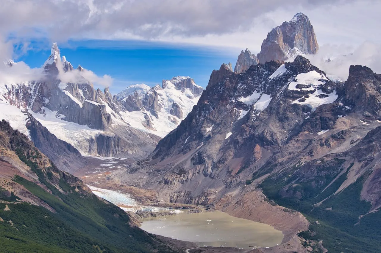 Laguna Torre Loma del Pliegue Tumbado