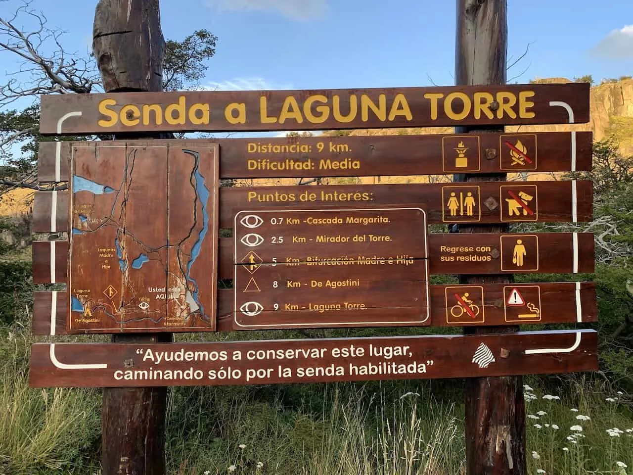 Laguna Torre Trailhead