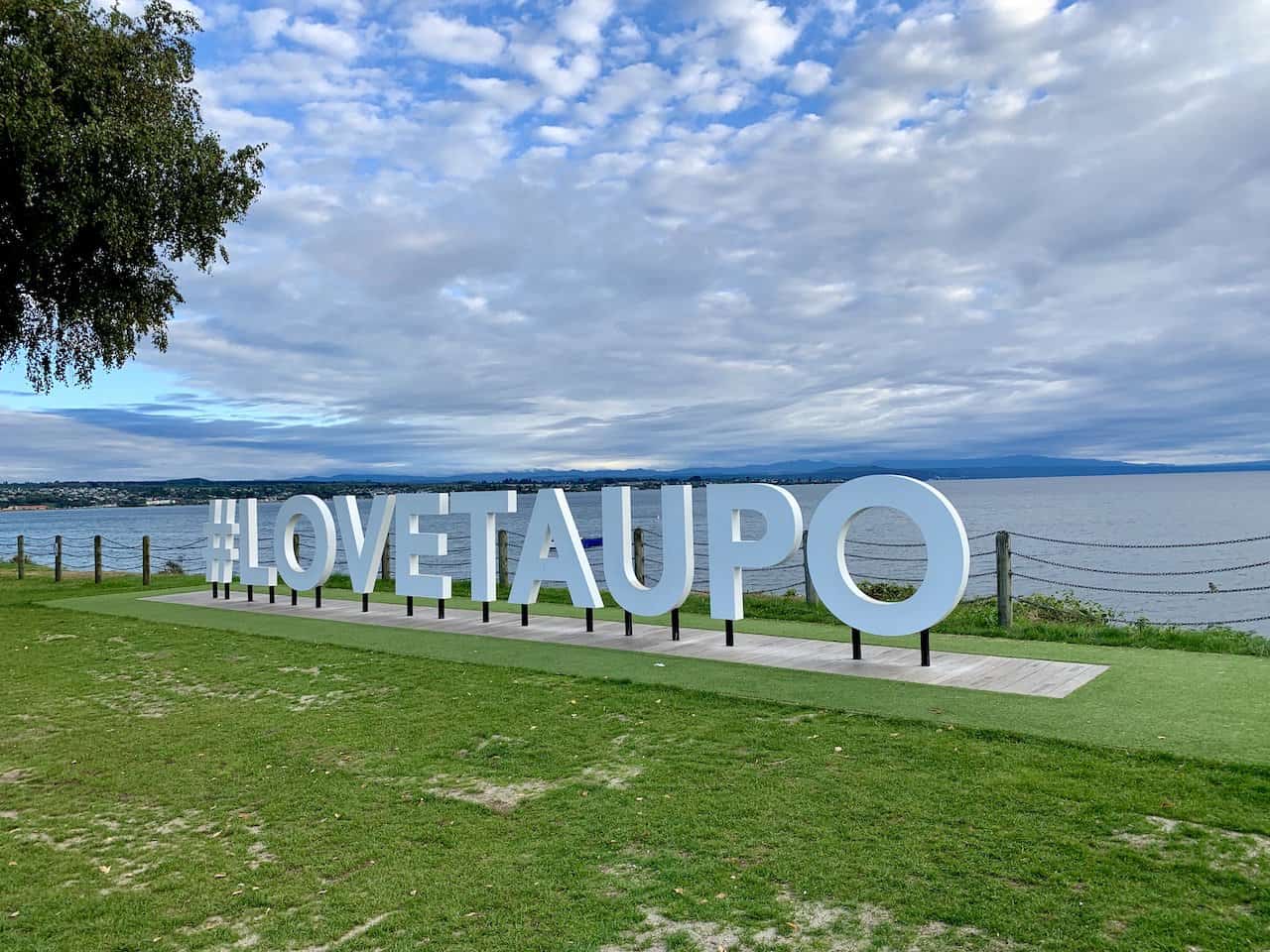 Love Taupo Sign