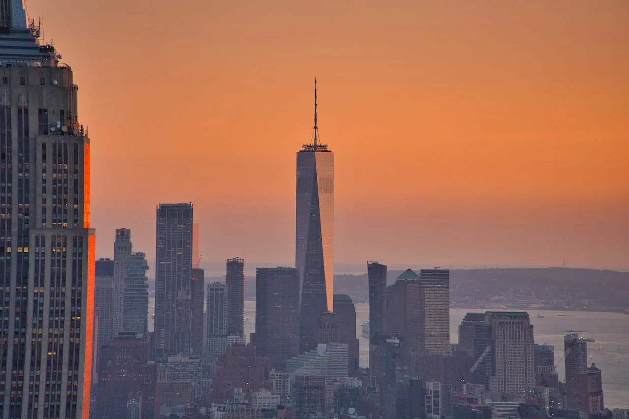 One World Trade from Top of the Rock