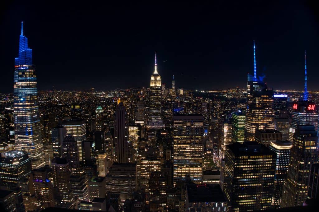 Top of the Rock Night View