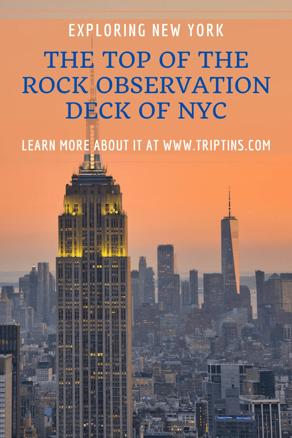 Top of the Rock Observation Deck in NYC