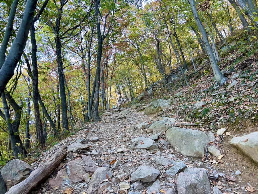 Hiking the Mt Beacon Trail of the Hudson Valley Fire Tower Hike