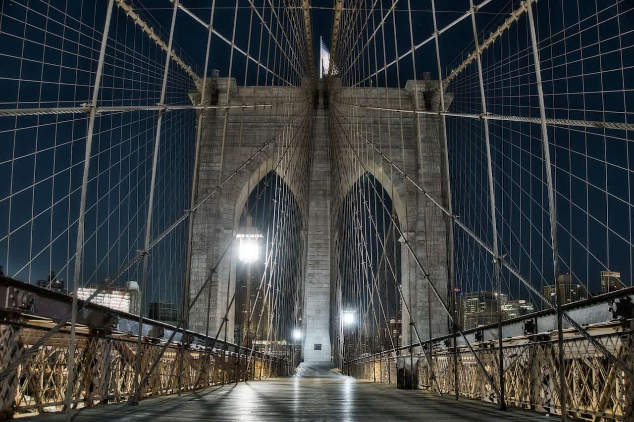 Brooklyn Bridge Evening