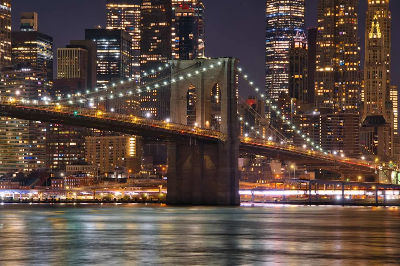 Brooklyn Bridge Nighttime