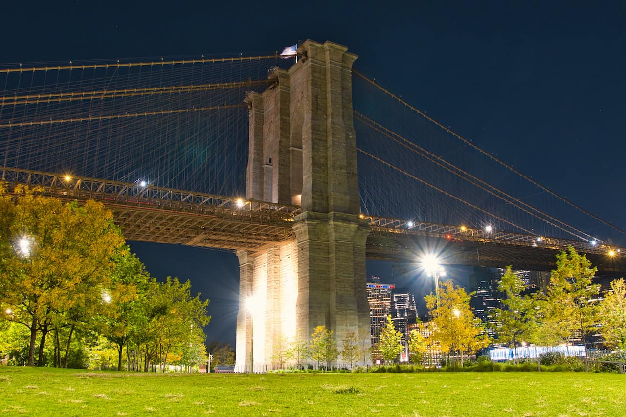 Brooklyn Bridge Park Nighttime