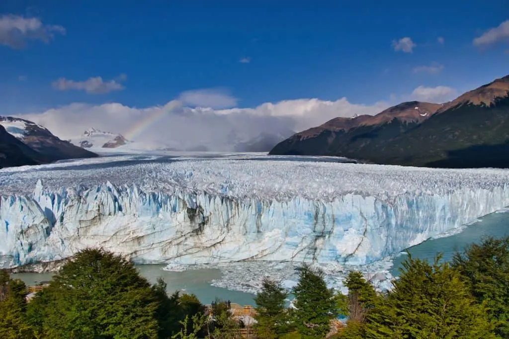 Perito Moreno Glacier Rainbow