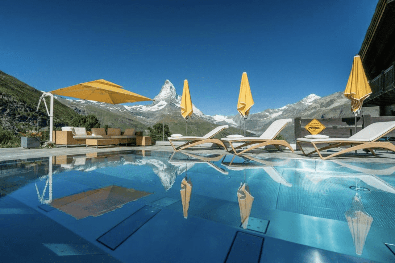 Riffelalp Resort Switzerland Infinity Pool