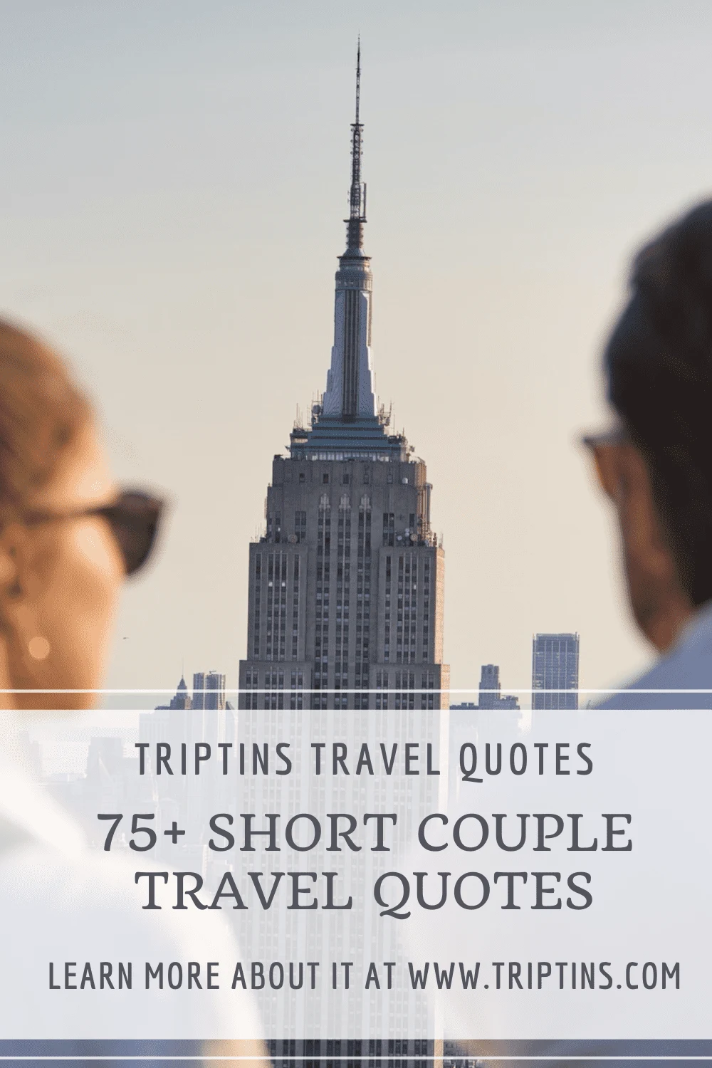 Short Couple Travel Quote Captions