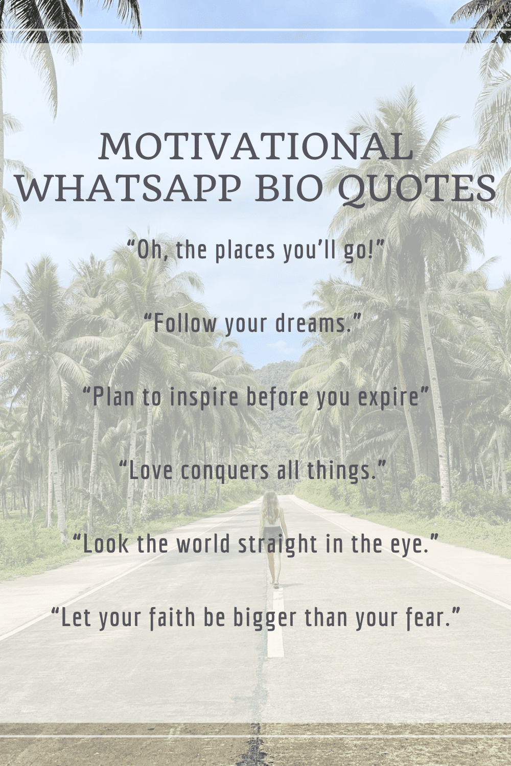 Motivational Quotes for WhatsApp Bio