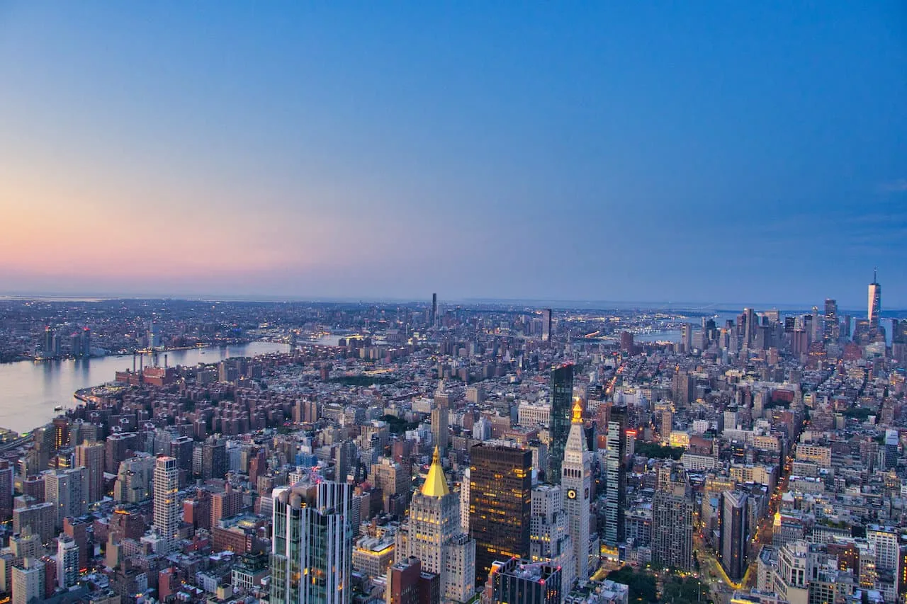 NYC Skyline Sunrise