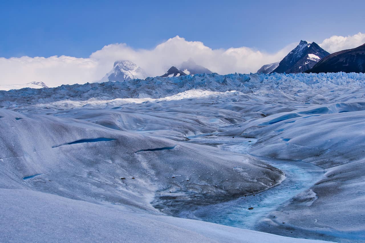 Perito Moreno Glacier Hike River