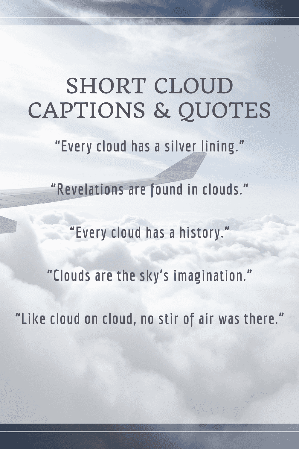 Short Cloud Captions