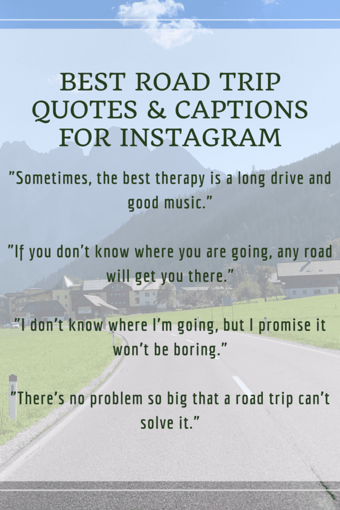 road trips quotes for instagram