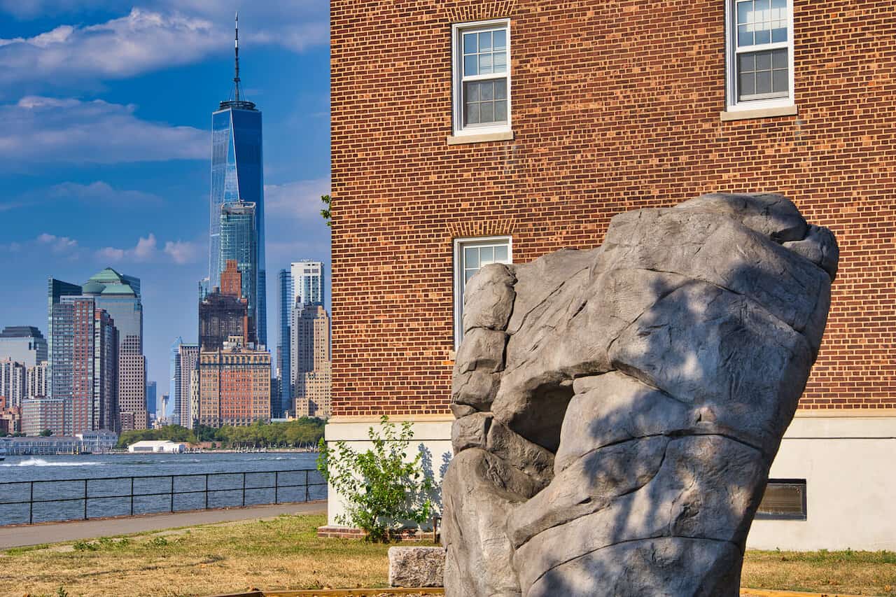 Bouldering Governors Island