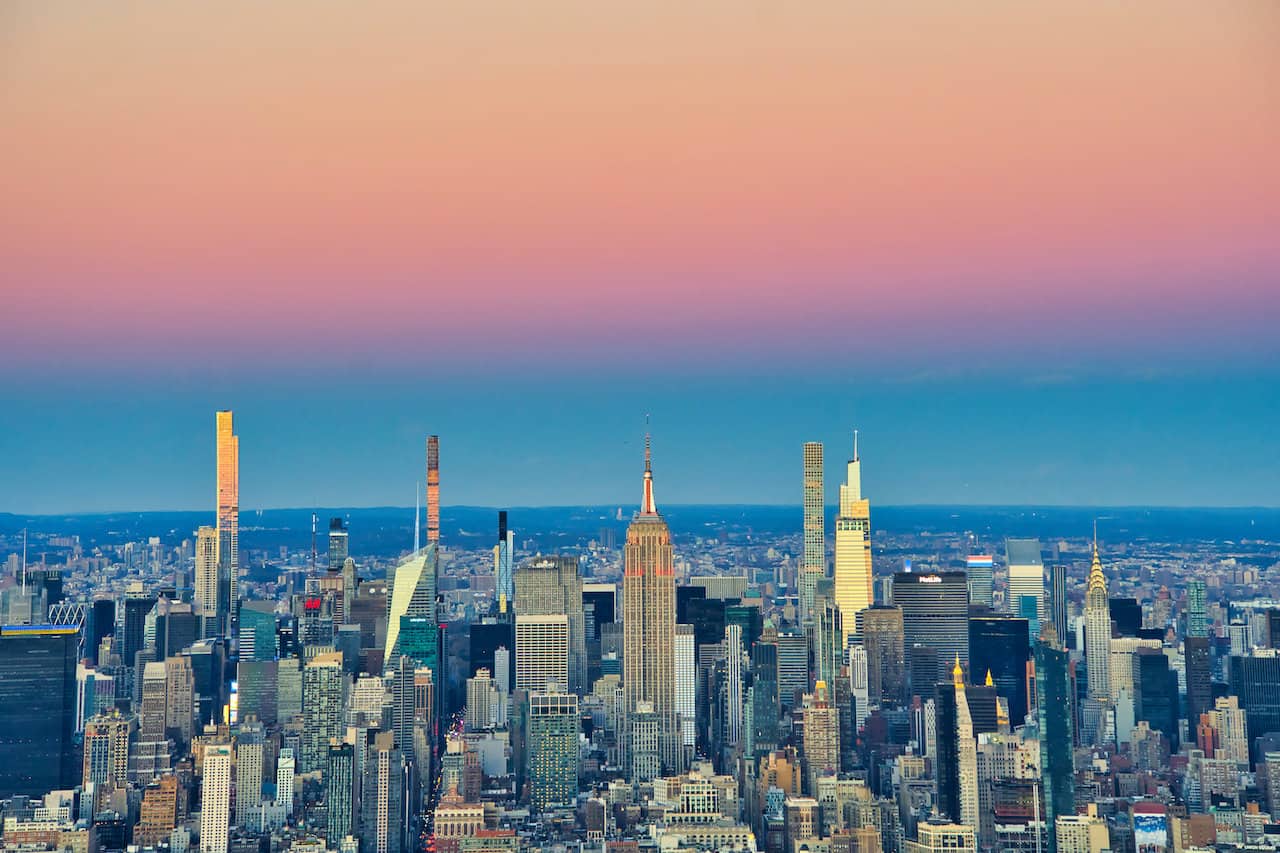 Empire State Building vs One World Trade