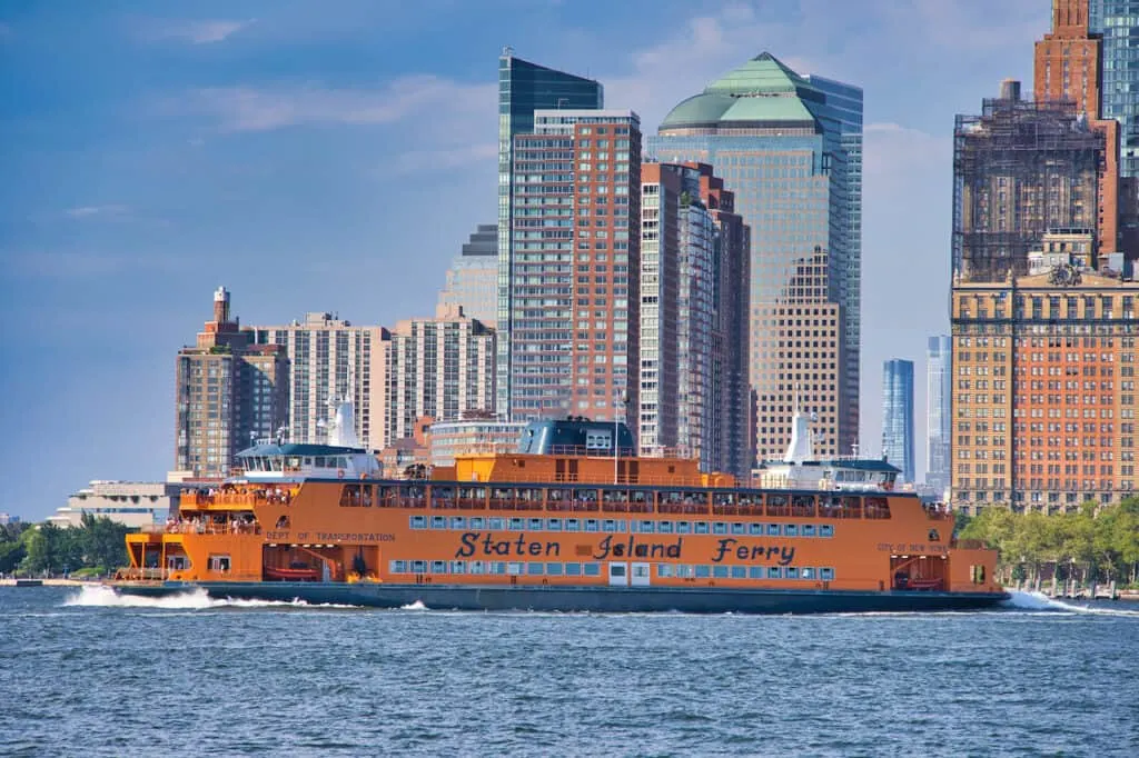 Governors Island Ferry View