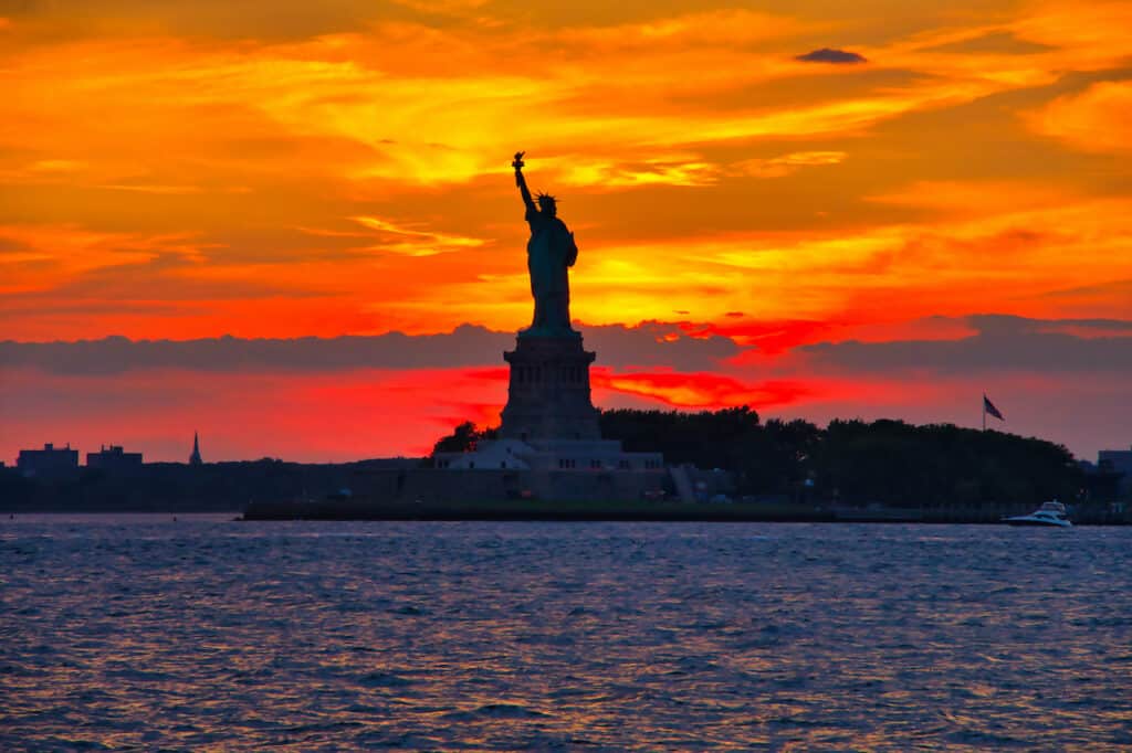 Governors Island NYC Sunset