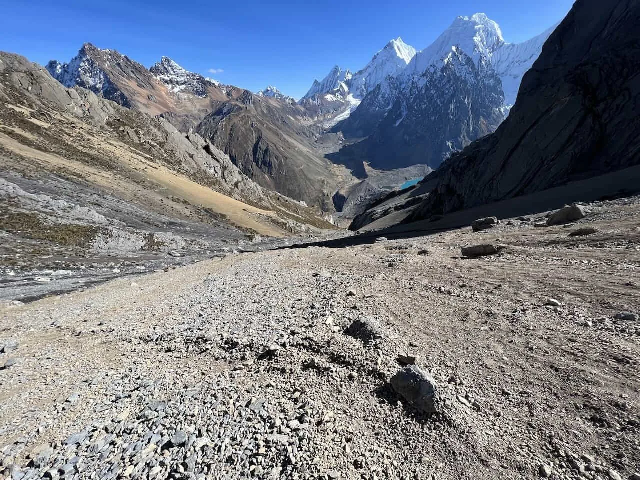 Hiking Down San Antonio Pass