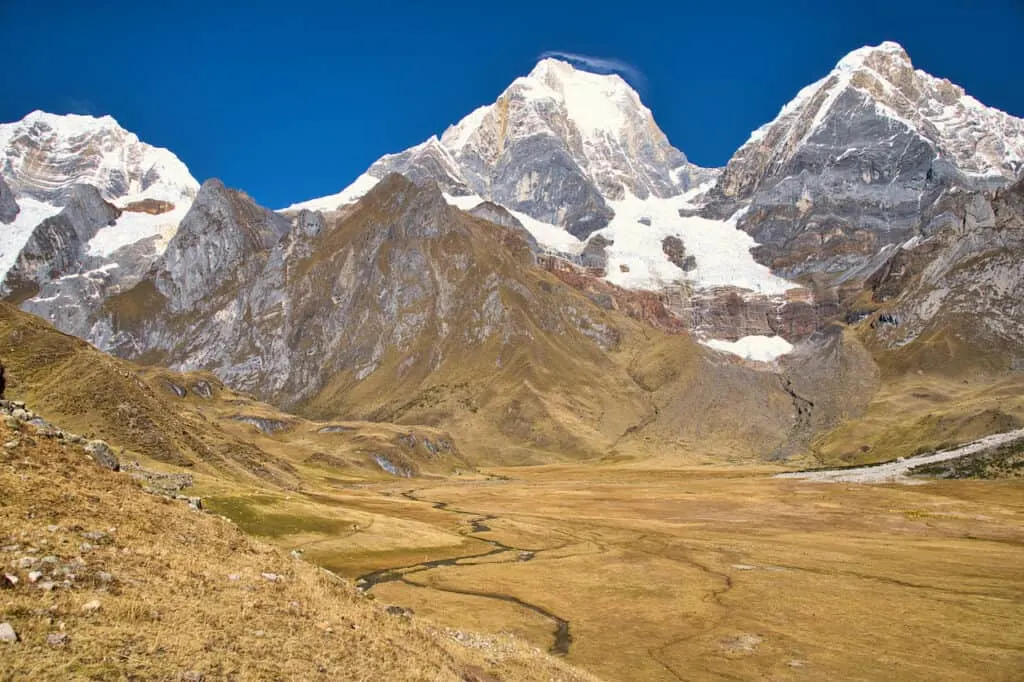 Huayhuash Hiking Mountains