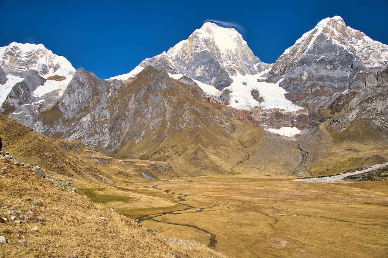 Huayhuash Hiking Mountains