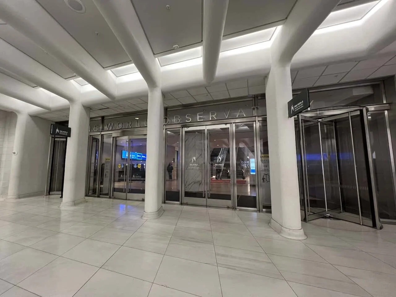 One World Observatory Oculus Entrance