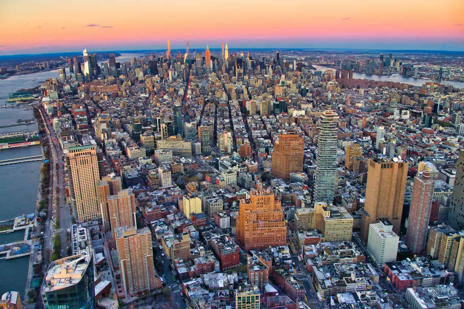 One World Trade Center Spire Night