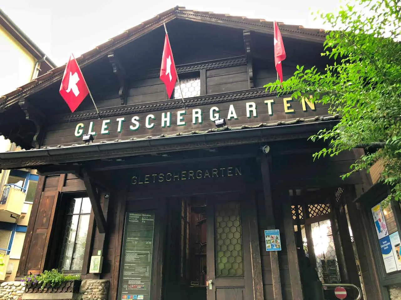 Gletschergarten Entrance