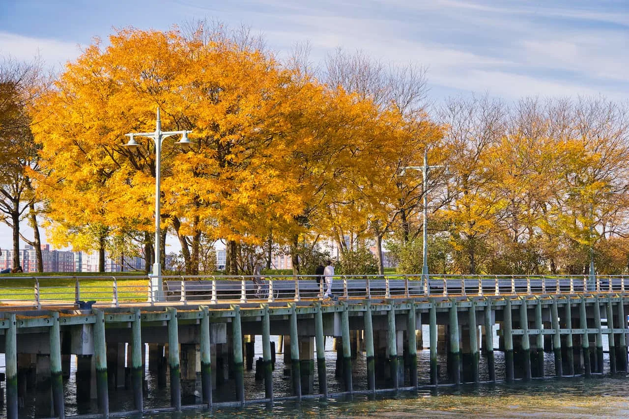 Hudson River Walk New York City