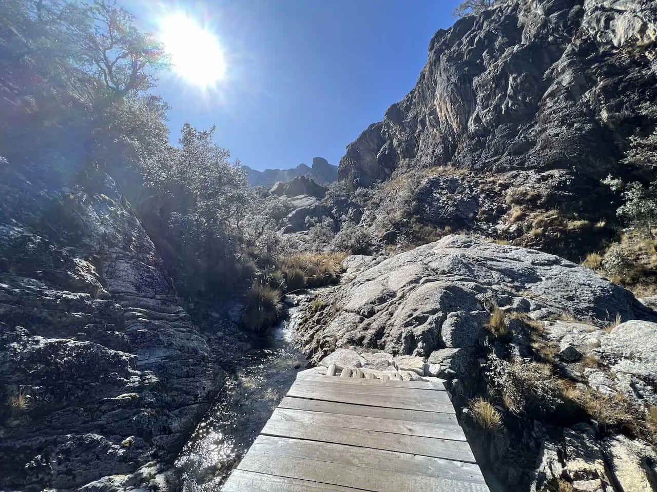 Laguna Churup Bridge