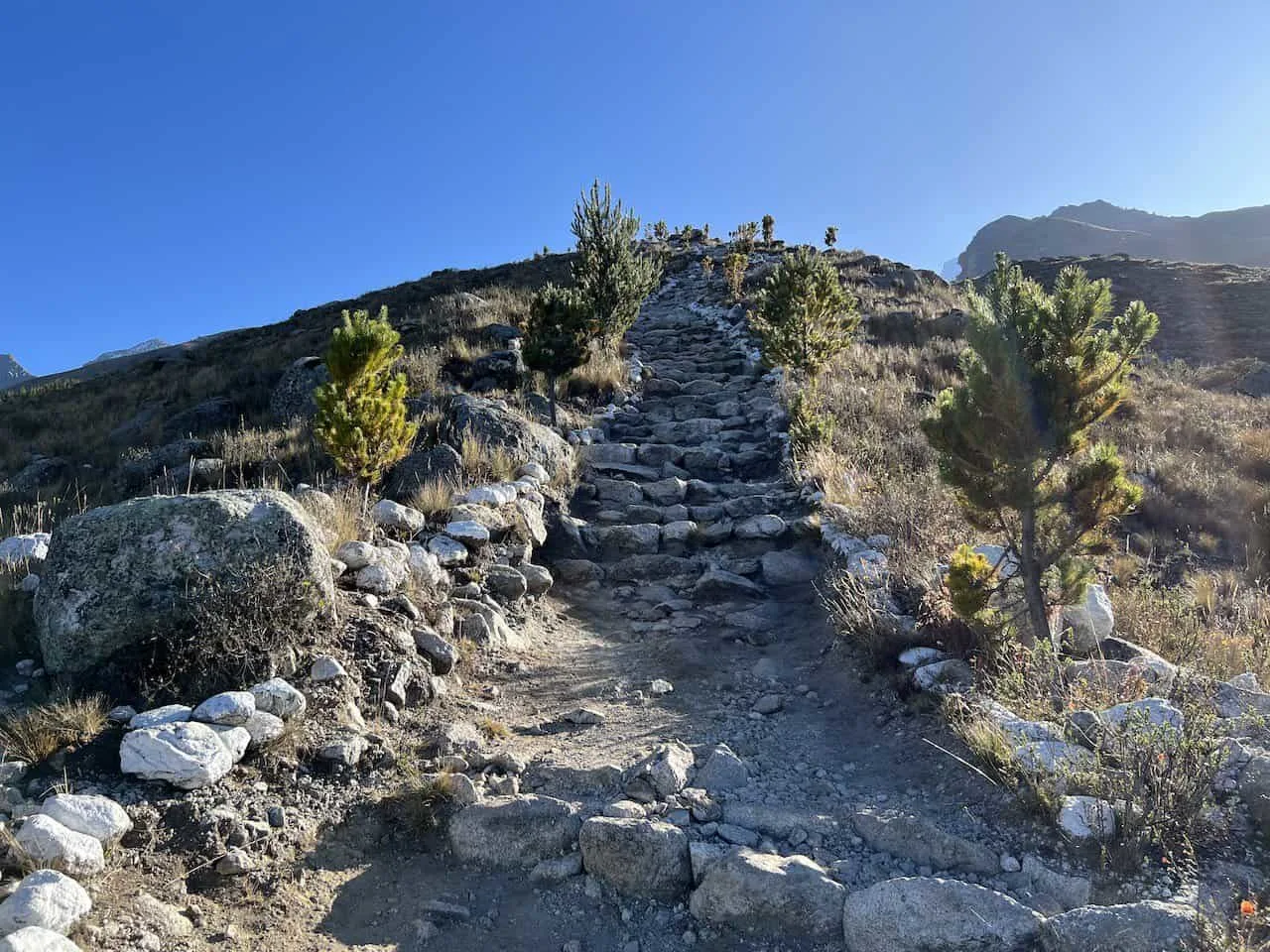 Lake Churup Stairs