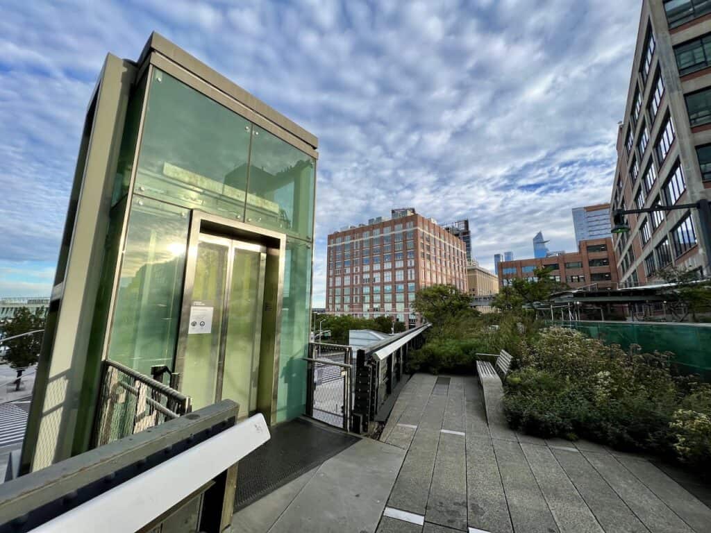 High Line Map, Entrances, and Visitor's Guide