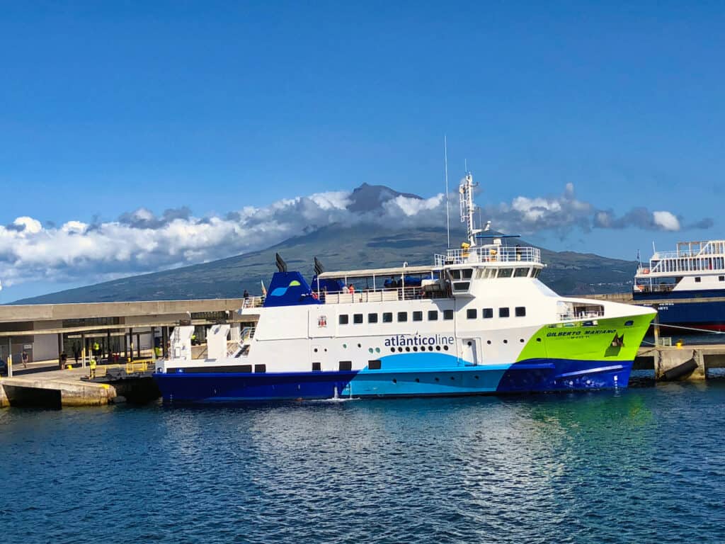 Ferry Azores Islands