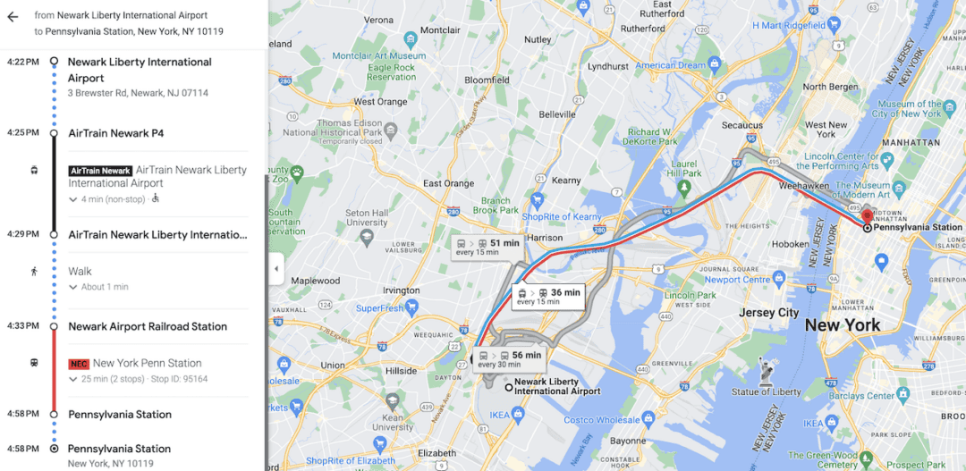 Newark Airport To Central Park Uber triptins.com