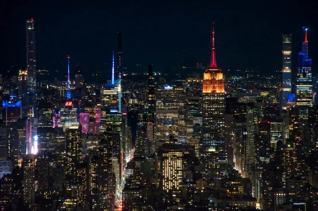 Rooftop Bar NYC Night