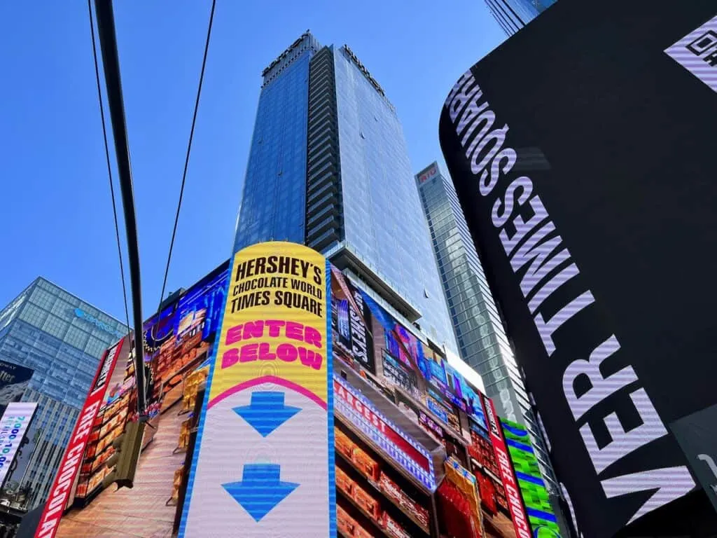 times square hotels with a view