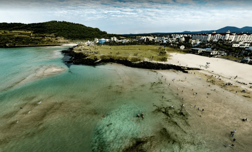 Hamdeok Beach Swimming