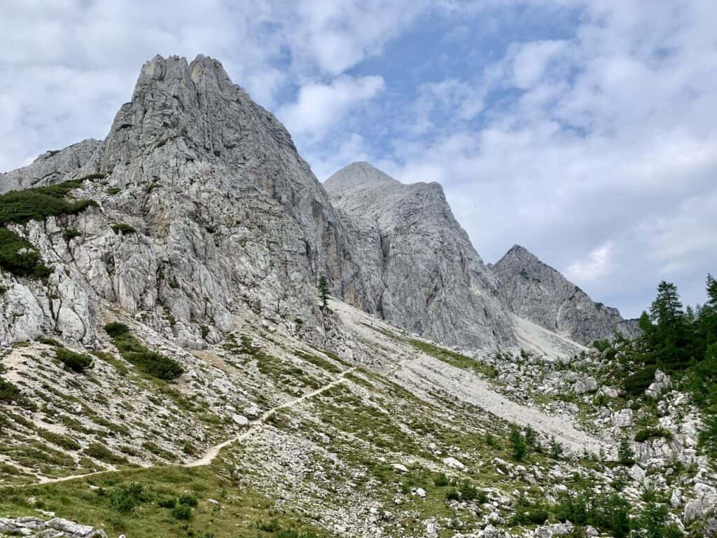 Hiking in Slovenian Alps
