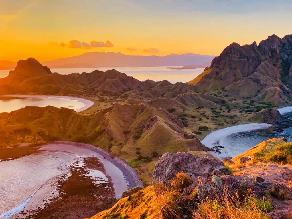 Padar Island Beaches View