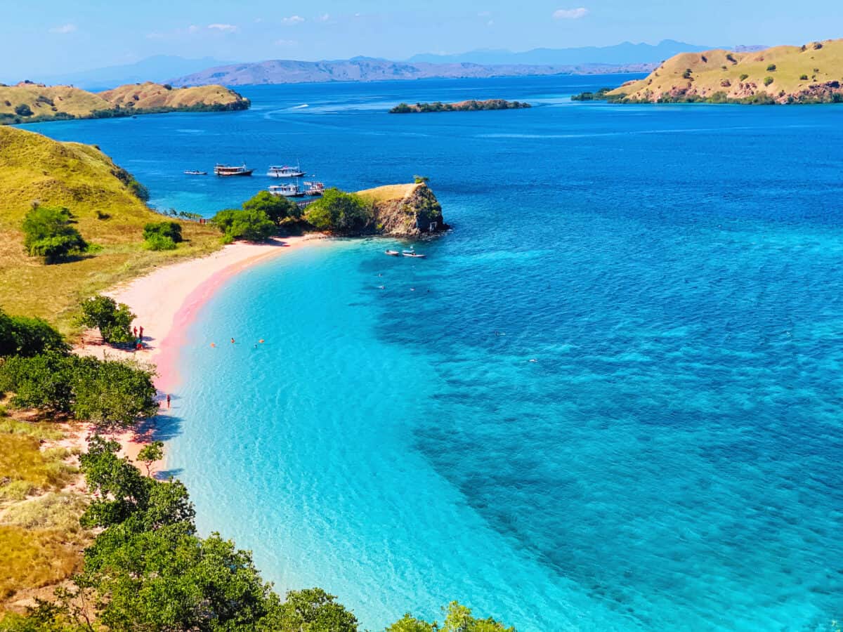 The STUNNING Komodo Island Pink Beach (Labuan Bajo, Indonesia)