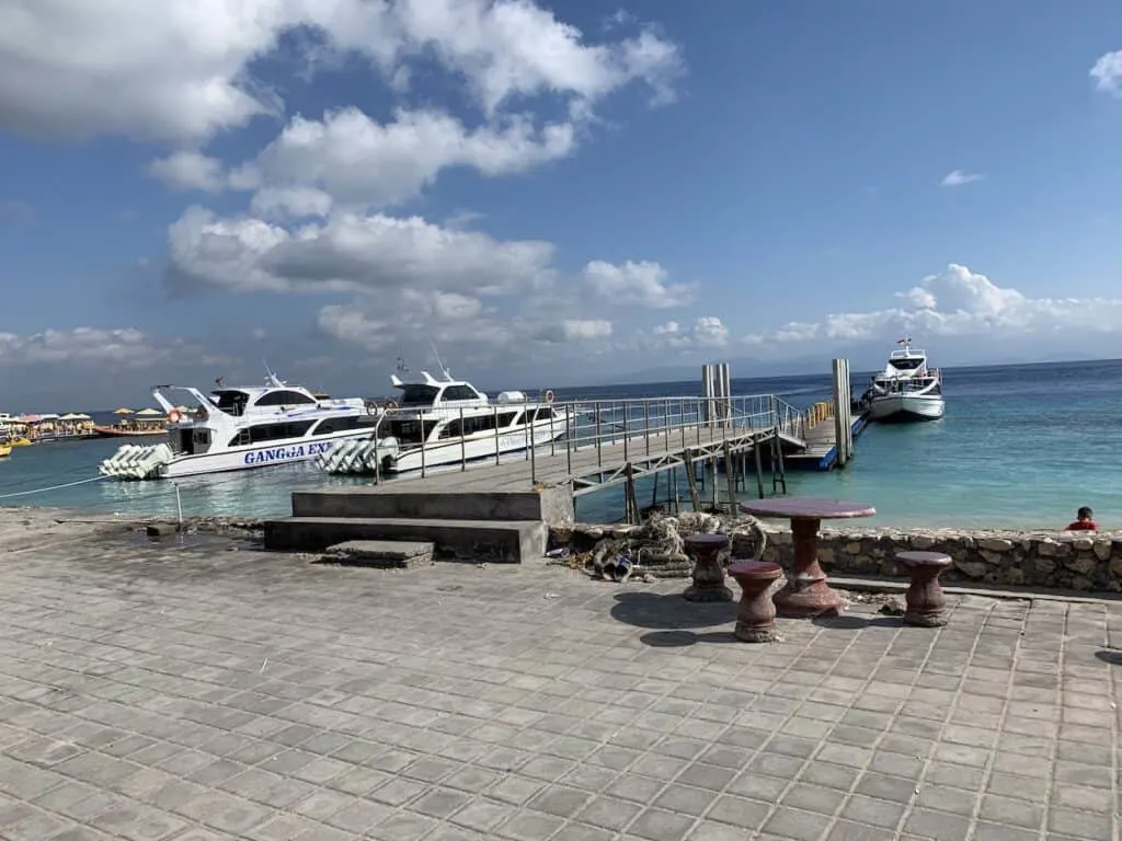 Boat to Gili T