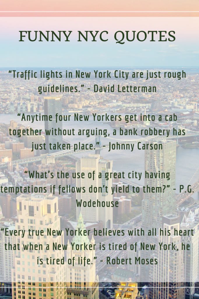 Funny NYC Quotes