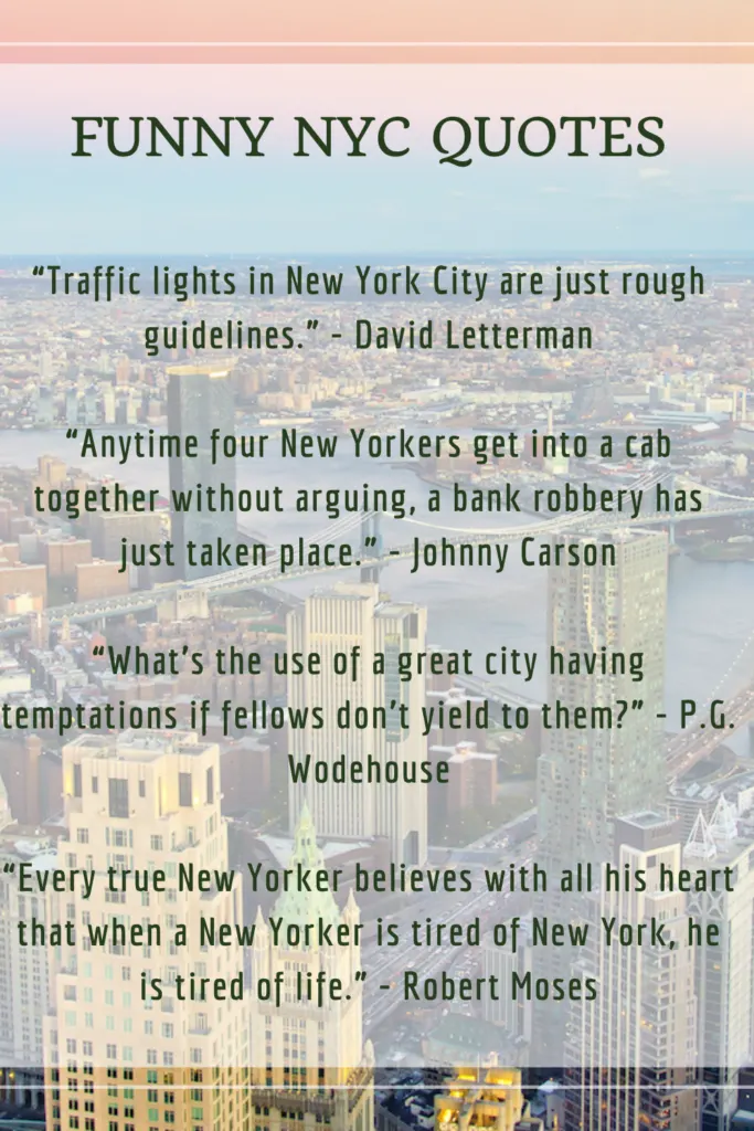 75 New York Quotes Captions For Instagram Inspiration 