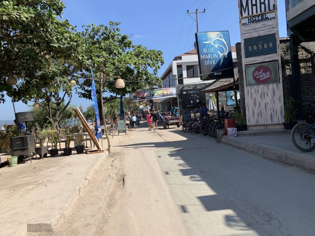 Gili Trawangan Streets