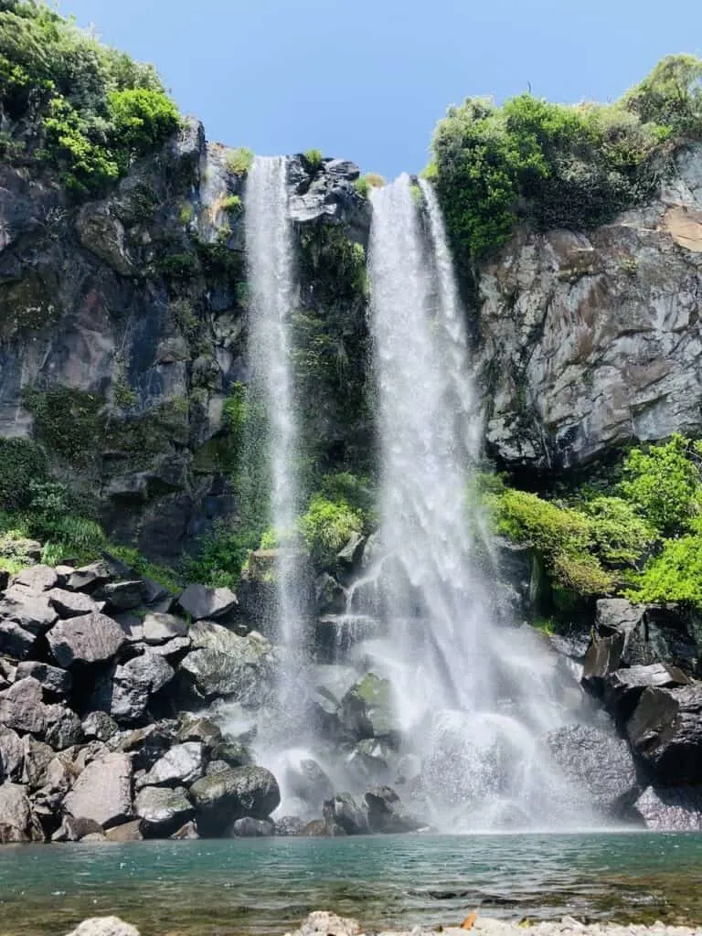 Jeju Island Waterfall