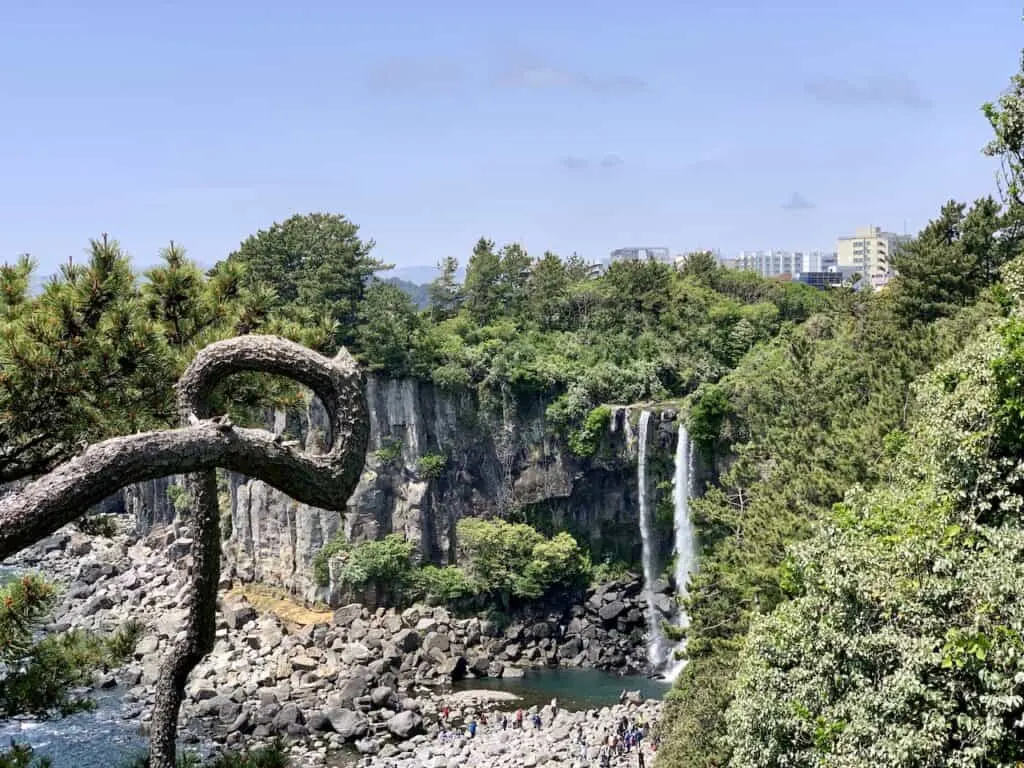 Jeongbang Falls