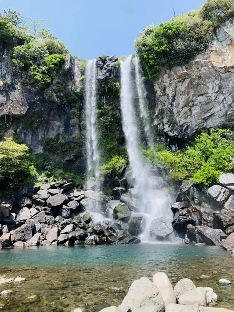 Jeongbang Falls Korea