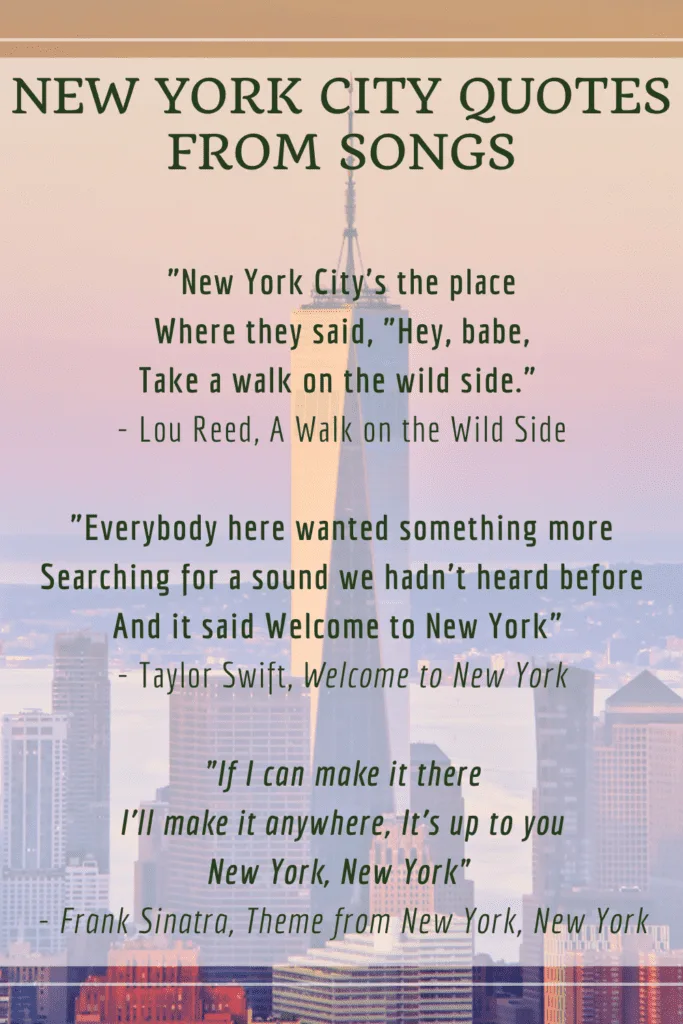 New York Quotes: 68 Captivating NYC Quotes Great For Captions